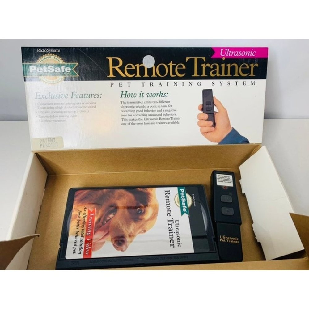 PetSafe PUPT-100-10 Collarless Ultrasonic Dog Training Remote Pet Trainer